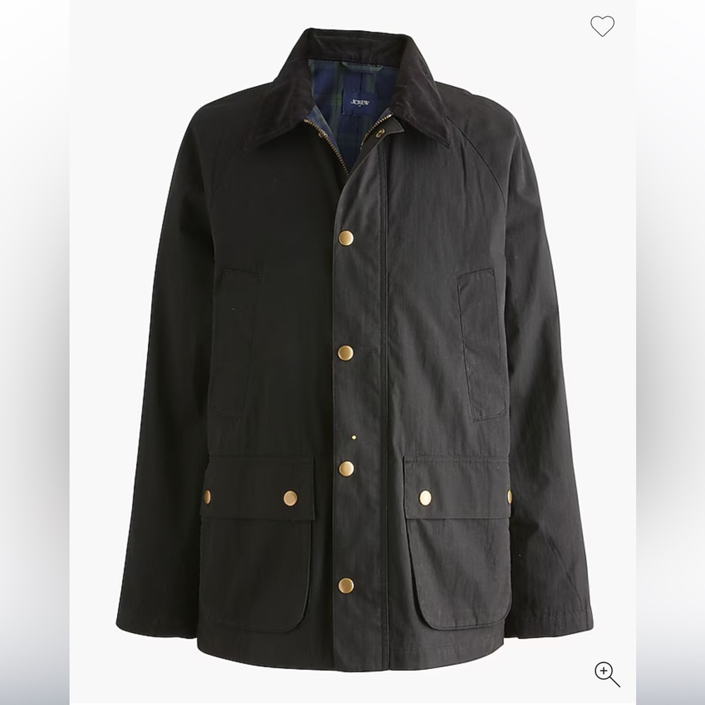J. Crew Factory Men’s Cotton Blend Field Jacket - Picture 4 of 4
